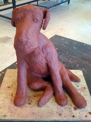Farley in clay